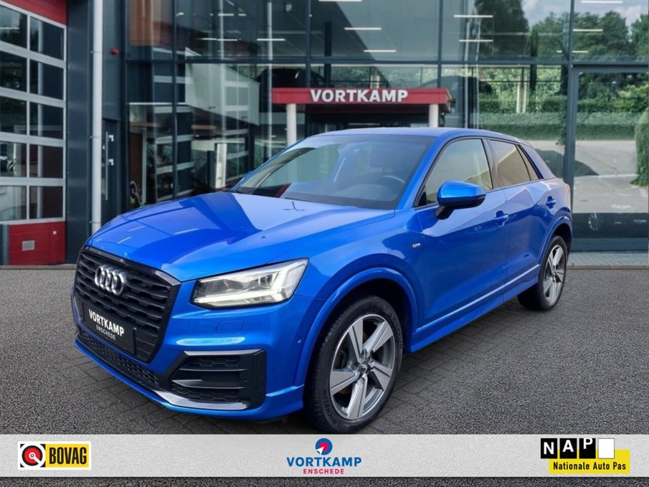 Audi Q2 - 1.0 TFSI S-TRONIC S-LINE TREKHAAK/LED/PDC/CRUISE - AutoWereld.nl