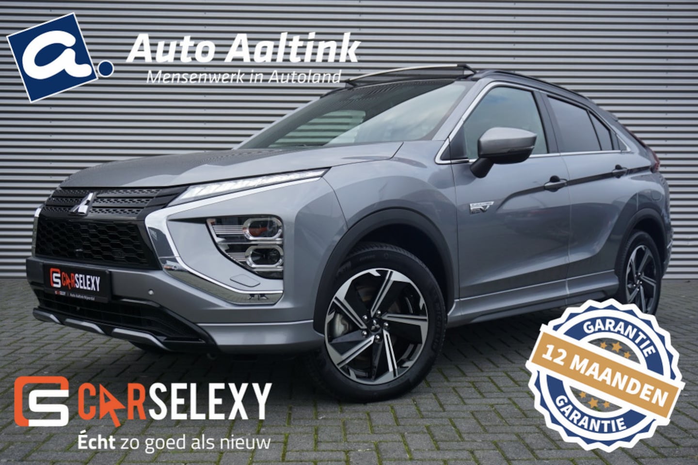 Mitsubishi Eclipse Cross - 2.4 PHEV Prestige LEDEREN BEKLEDING | PANO | AD. CRUISE - AutoWereld.nl