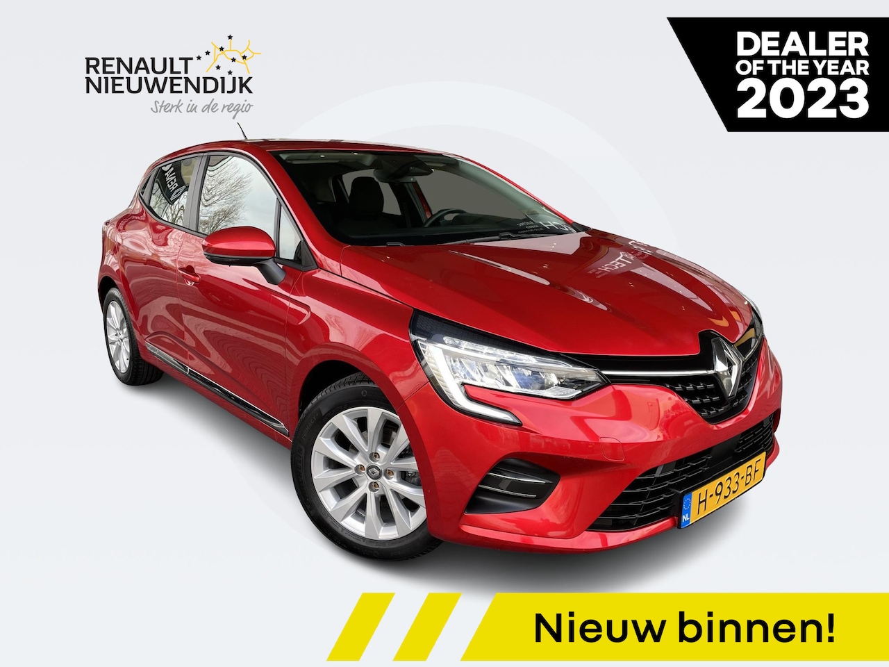 Renault Clio - 1.0 TCe Zen APPLE CARPLAY EN ANDROID AUTO / CRUISE CONTROL / PARKEERSENSOREN / AIRCO / BLU - AutoWereld.nl