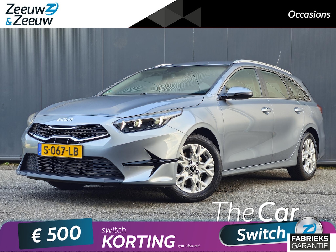 Kia Cee'd Sportswagon - Ceed 1.0i Turbo DynamicLine 1e Eigenaar | Navi | Bluetooth | Camera | Climate & (adaptieve - AutoWereld.nl