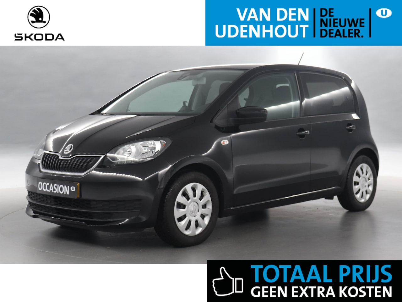 Skoda Citigo - 1.0 60pk Greentech Ambition / Airco / Cruise Control / Demonstratievoertuig - AutoWereld.nl