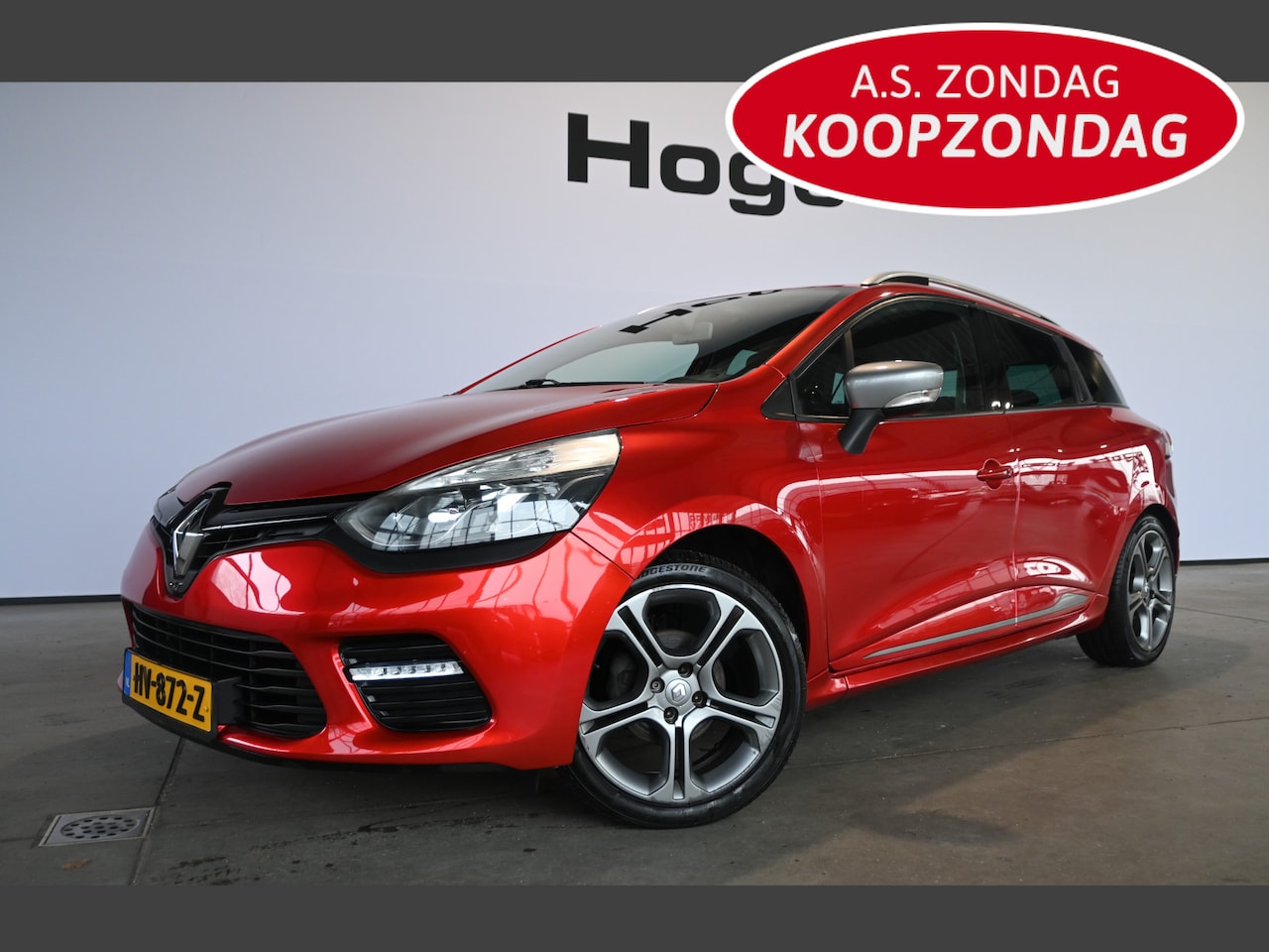 Renault Clio Estate - 1.2 GT Sport Automaat Ecc Navigatie LED Rijklaaprijs Inruil Mogelijk! - AutoWereld.nl