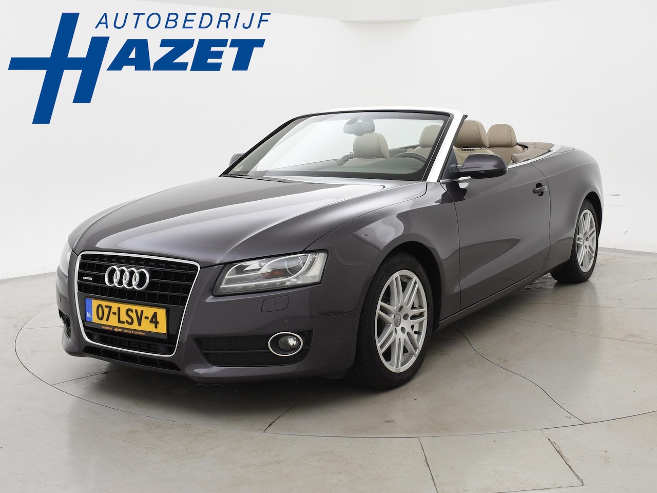 Audi A5 Cabriolet - 3.0 TDI V6 240 PK QUATTRO 1e EIG. NWPRIJS €98.528 Audi A5 Cabriolet 3.0 TDI V6 240 PK QUAT - AutoWereld.nl