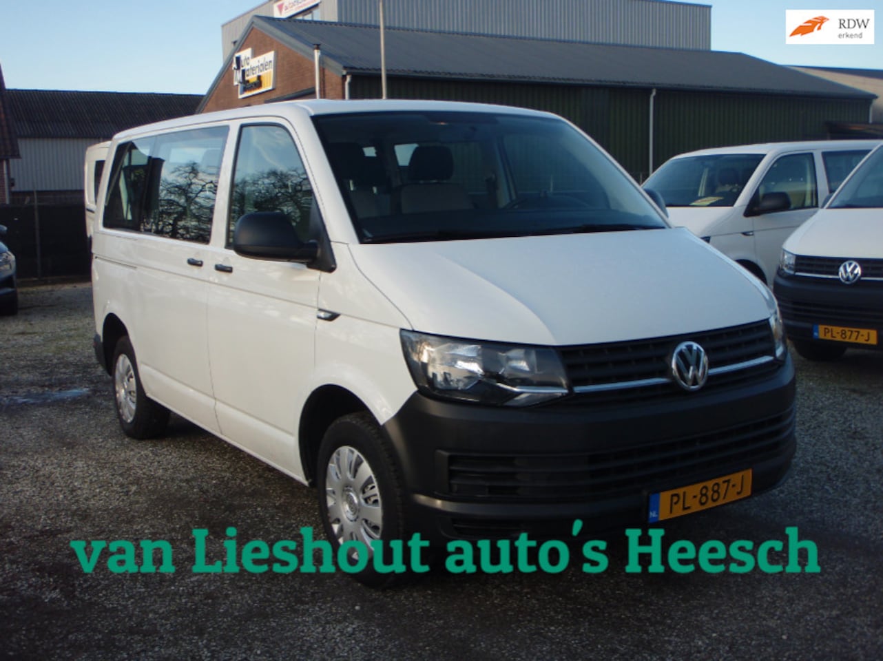 Volkswagen Transporter Kombi - VW 9 persoons personenbus benzine cng aardgas bj 17 - AutoWereld.nl