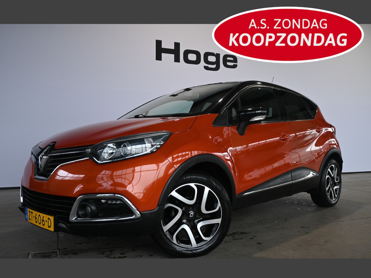 Renault Captur - 0.9 TCe Dynamique Ecc Navigatie LED Rijklaarprijs Inruil Mogelijk! - AutoWereld.nl