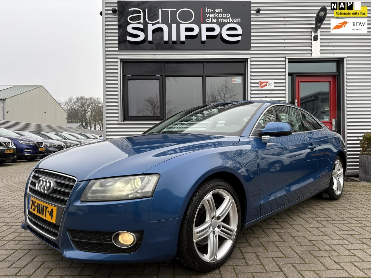 Audi A5 Coupé - 2.0 TFSI Pro Line CLIMA-NAVI-CRUISE-BLUETOOTH-ORGINEEL NEDERLANDS! - AutoWereld.nl