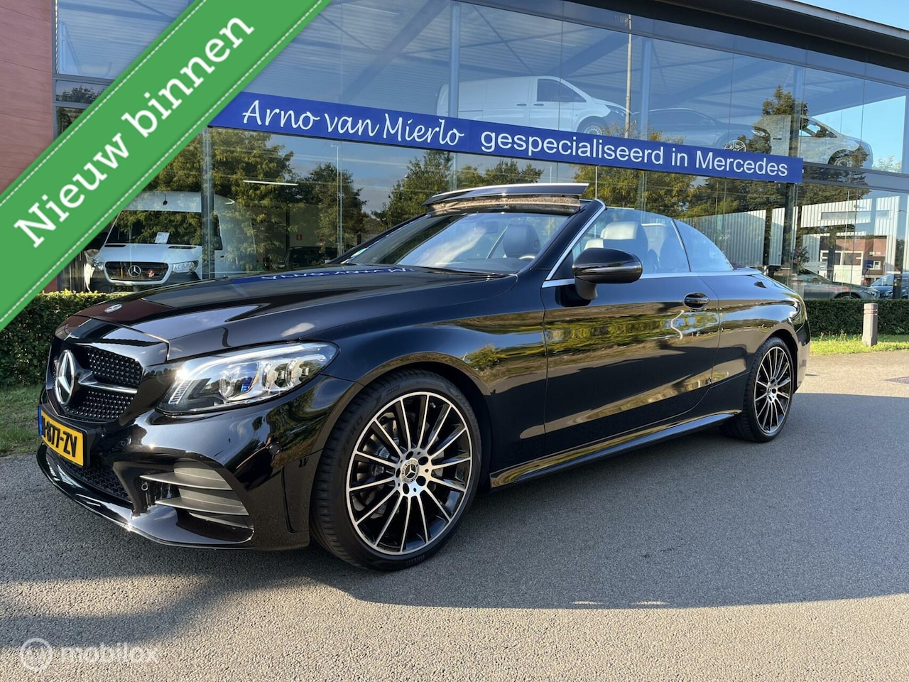 Mercedes-Benz C-klasse Cabrio - 200 Premium Plus Pack AMG Line, Multibeam led, Camera Dodehoekassist - AutoWereld.nl