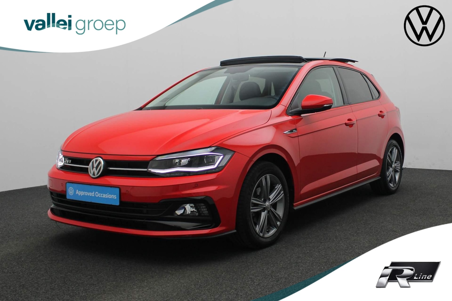 Volkswagen Polo - 1.0 TSI 95PK DSG Highline Business R / R-Line | Pano | Camera | Navi | Adaptief sportonder - AutoWereld.nl