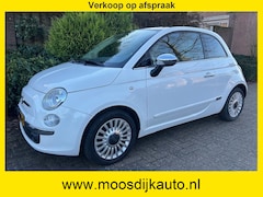 Fiat 500 - 1.2 Lounge Automaat/ Orig NL Auto/ airco/ schuif-kantel dak/ met NAP / Nw-APK/ Verkoop all