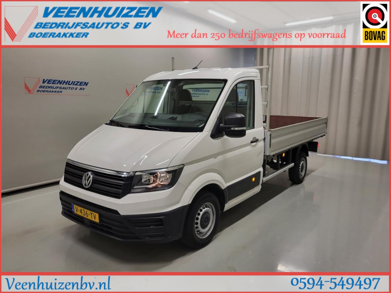 Volkswagen Crafter - 2.0TDI 140pk L3 Pick-up Euro 6! - AutoWereld.nl