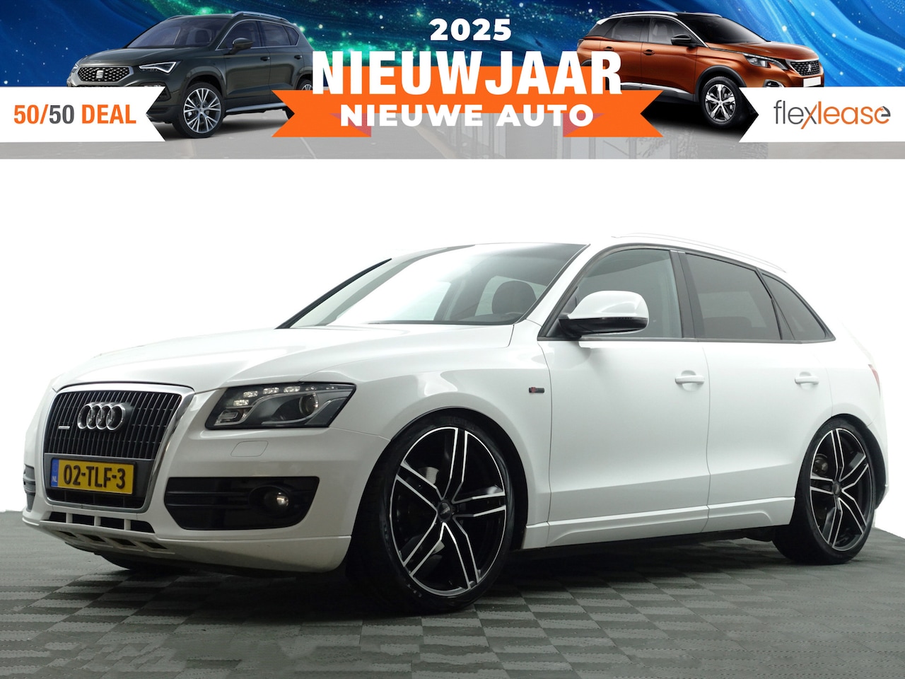 Audi Q5 - 2.0 TFSI Quattro S-line Aut- Xenon Led, Park Assist, Verlaagd, Stoelverwarming, Leder Inte - AutoWereld.nl