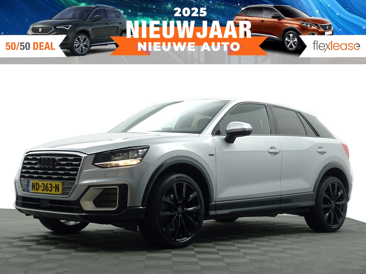 Audi Q2 - 1.4 TFSI 150pk S-line Black Optic Aut- Sport Interieur, Navi, Park Assist, Cruise, Trekhaa - AutoWereld.nl