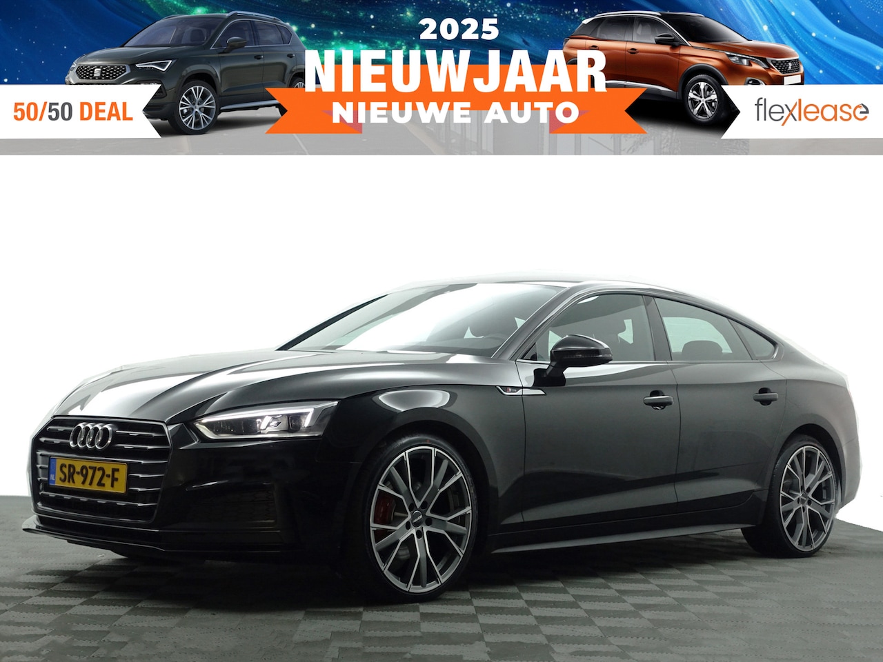 Audi A5 Sportback - 1.4 TFSI S Competition Aut- Xenon Led, Sfeerverlichting, Park Assist, Dynamic Select - AutoWereld.nl