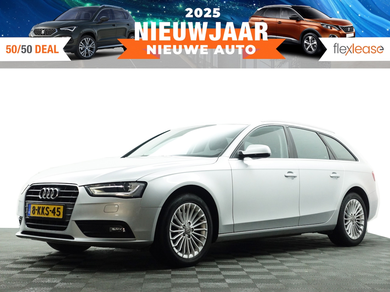 Audi A4 Avant - 1.8 TFSI S-line Aut- Bang Olufsen, Keyless, Park Assist, Elektrisch verstelbare stoelen, X - AutoWereld.nl