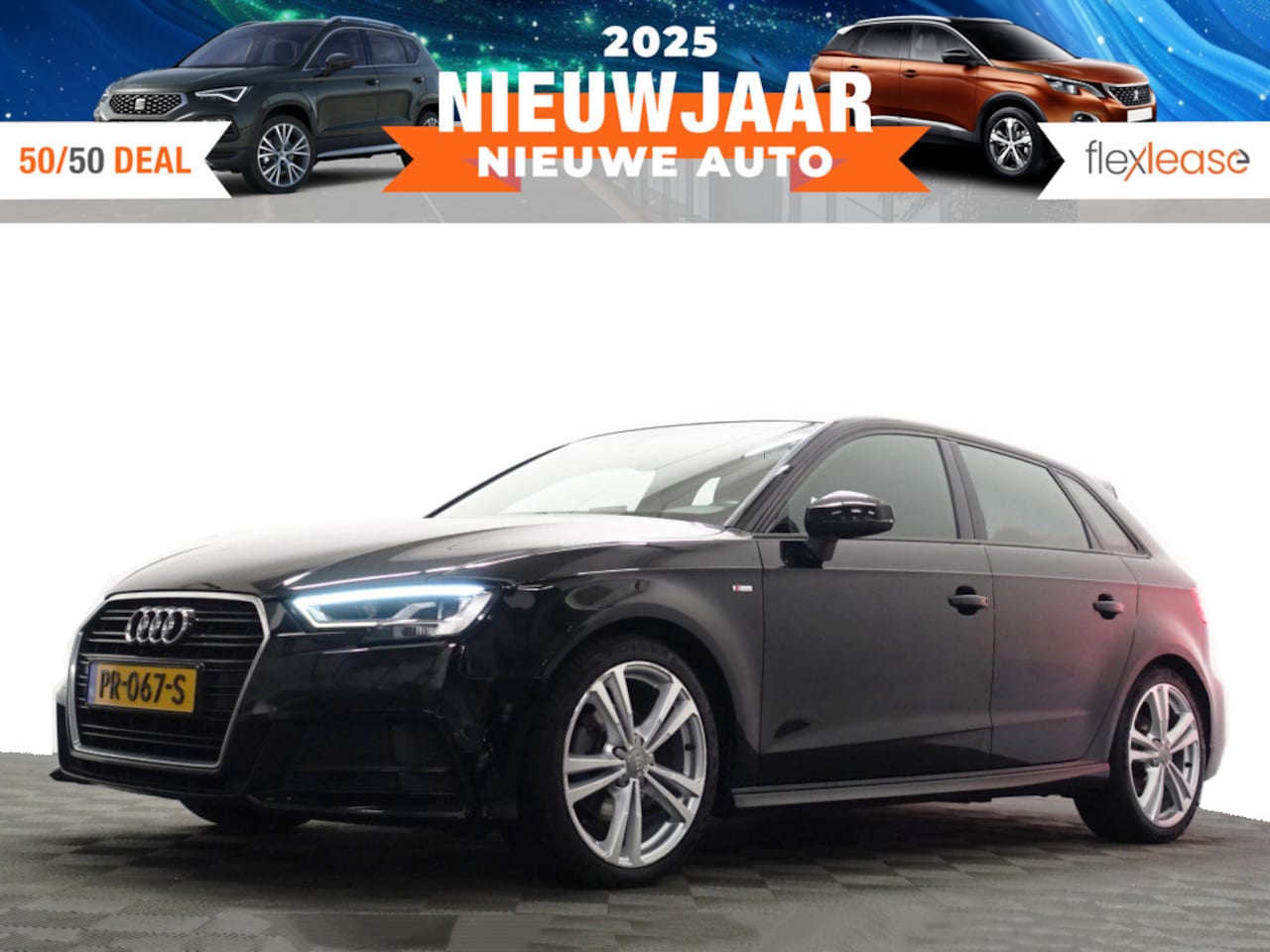 Audi A3 Sportback - 1.0 TFSI S line- Sport Leder, Xenon Led, Clima, Navi, Cruise, Dynamic Select - AutoWereld.nl