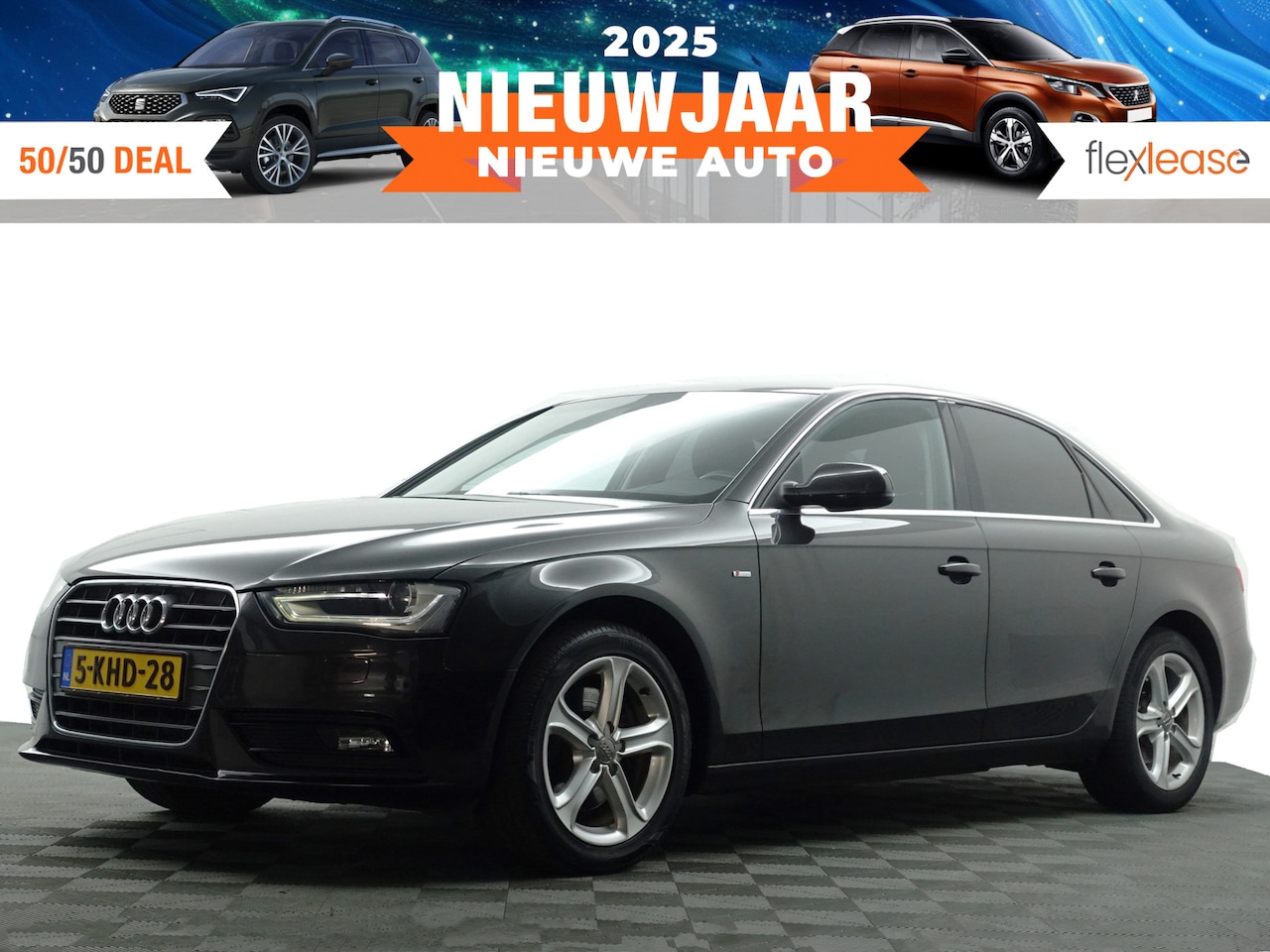 Audi A4 Limousine - 1.8 TFSI 170pk S-line Aut- Xenon Led, Navi, Park Assist, Cruise, Clima - AutoWereld.nl