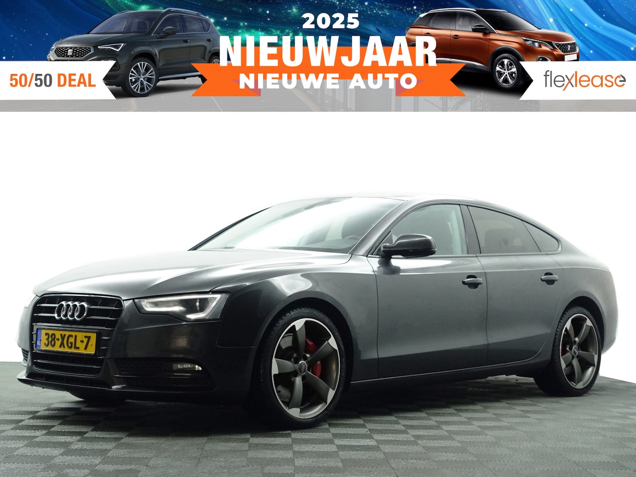 Audi A5 Sportback - 1.8 TFSI Pro Line S Black Optic- Xenon Led, Sport Interieur, Park Assist, Navi, Clima, Cru - AutoWereld.nl