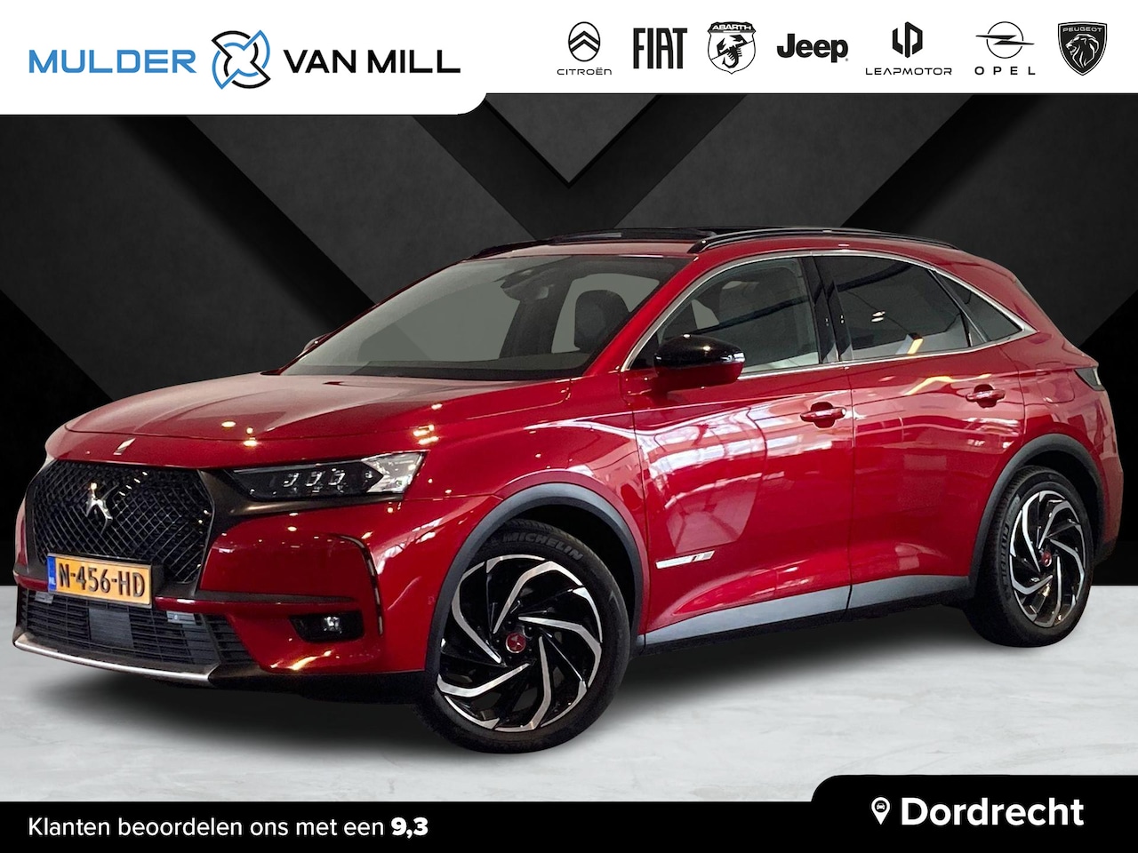 DS 7 Crossback - Performance Line+ e-Tense PHEV 300pk 4x4 e-EAT8 AUTOMAAT | SCHUIF/KANTELDAK | HANDSFREE A. - AutoWereld.nl