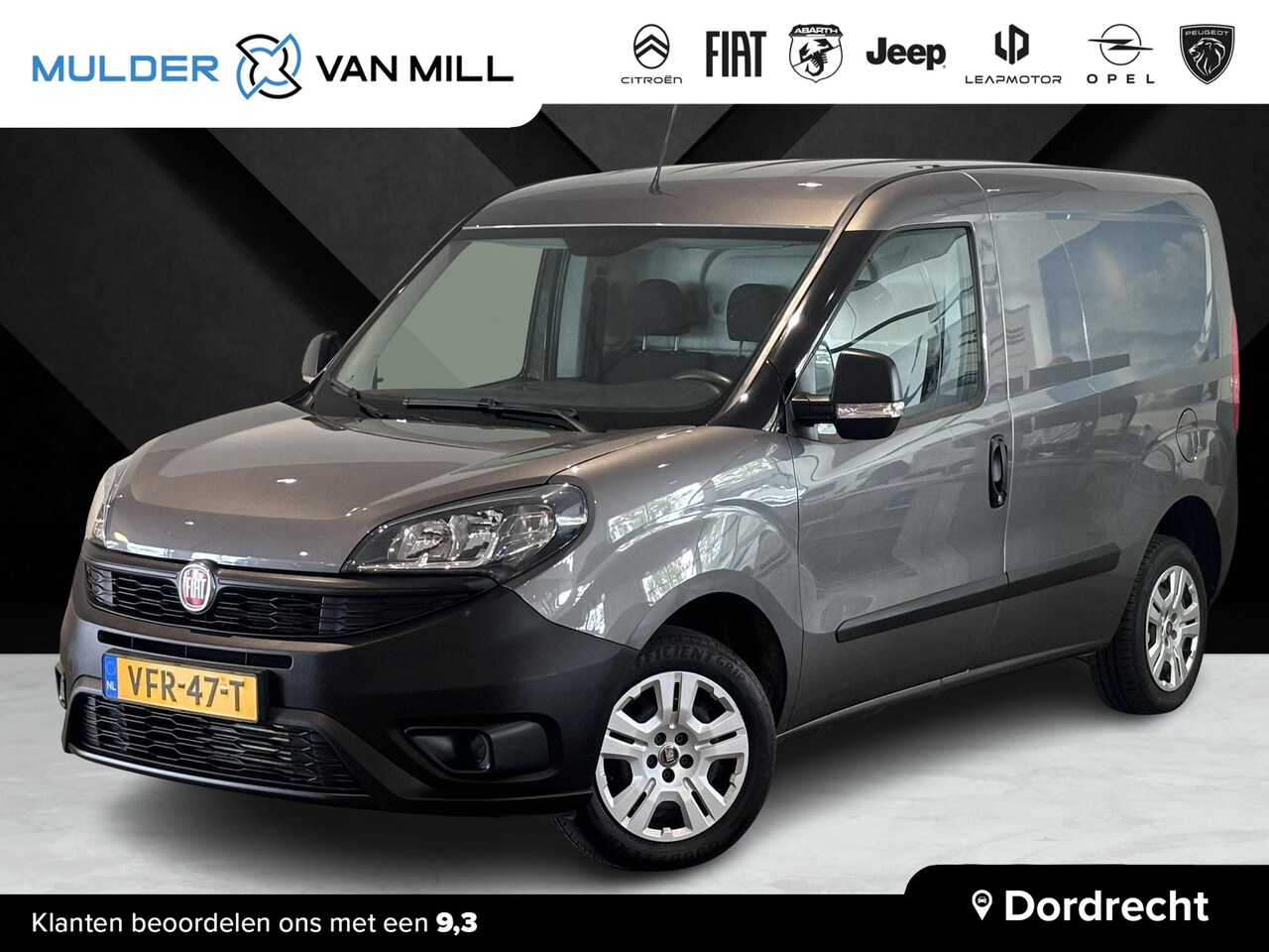 Fiat Doblò Cargo - GB L1H1 1.6 MJ ECOJET 105pk | 3-ZITS | NAVI | TREKHAAK | AIRCO | CRUISE CONTROL | - AutoWereld.nl