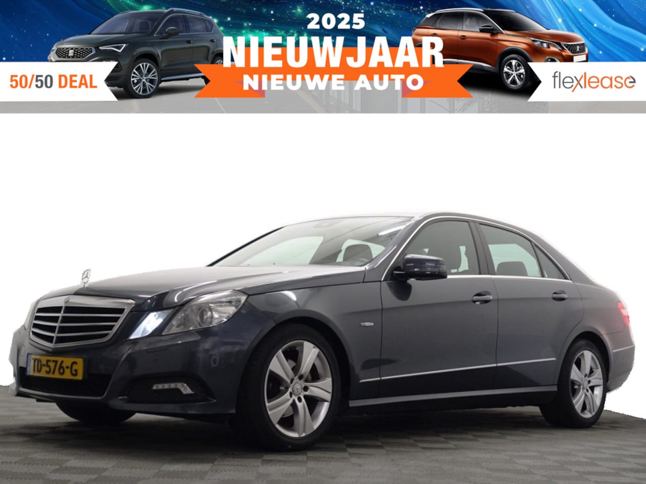 Mercedes-Benz E-klasse - 220 CDI Avantgarde Aut- Xenon Led, Park Assist, Clima, Cruise, Navi, Sfeerverlichting - AutoWereld.nl