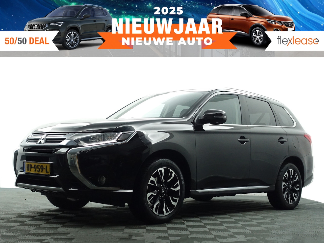 Mitsubishi Outlander - 2.0 PHEV 4WD Instyle Aut- Camera, Xenon Led, Navi, Stoelverwarming, Park Assist - AutoWereld.nl