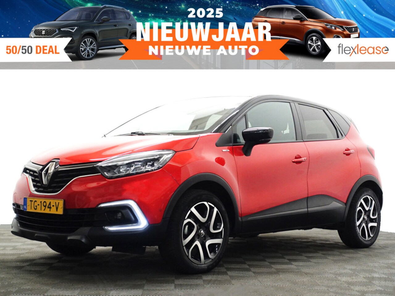 Renault Captur - 0.9 TCe Bose- Camera, Clima, Bose Audio, Keyless, Cruise, Led, Trekhaak - AutoWereld.nl