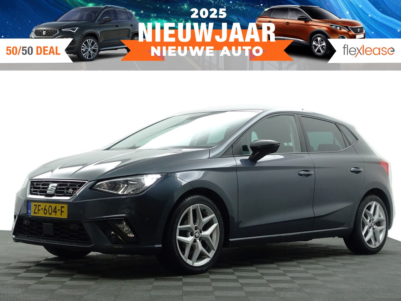 Seat Ibiza - 1.0 TSI FR Sport- Carplay, Sfeerverlichting, Front Assist, Park Assist, Virtual Cockpit - AutoWereld.nl