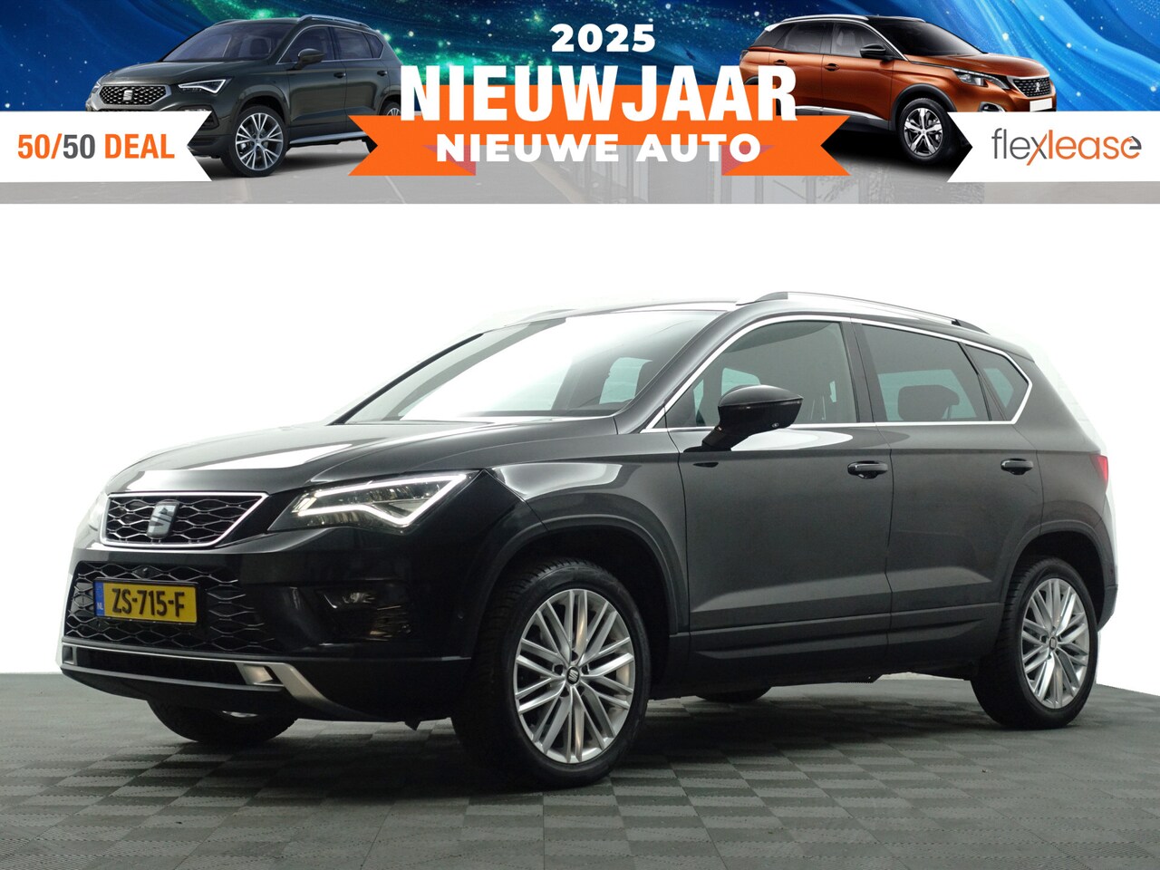 Seat Ateca - 1.5 TSI Xcellence Aut- 360 Camera, Virtual Cockpit, Xenon Led, Ada Cruise, Dynamic Select, - AutoWereld.nl