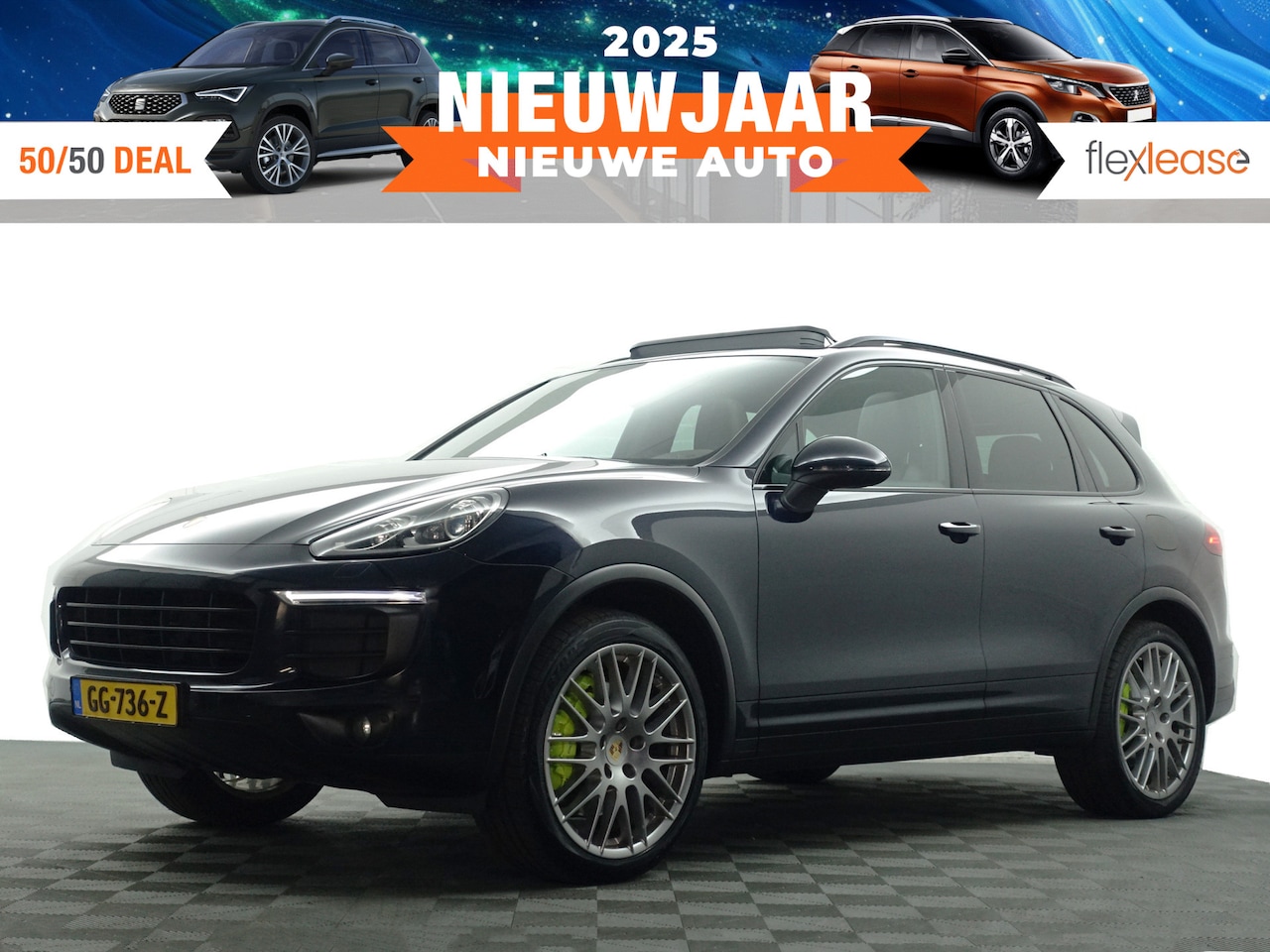 Porsche Cayenne - 3.0 S E-Hybrid Panoramadak, Memory Seats, Bose Audio, Elektrische Trekhaak, Camera - AutoWereld.nl