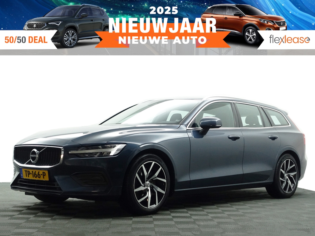 Volvo V60 - 2.0 T5 Inscription Aut- Harman Kardon, Xenon Led, Leder Interieur, Lane Assist - AutoWereld.nl