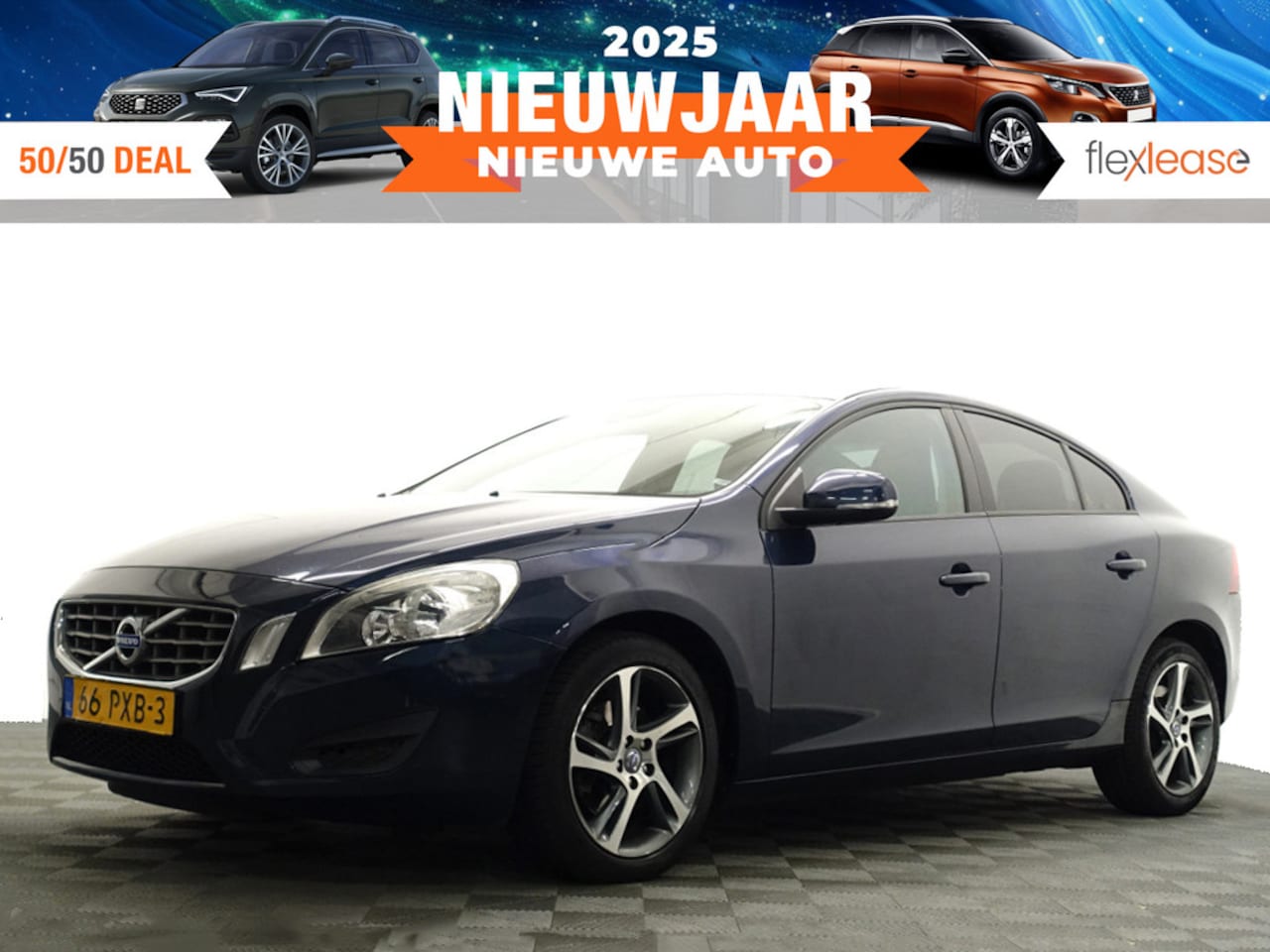 Volvo S60 - 1.6 T4 Summum Automaat 180pk- Park Assist, Navi, Clima, Cruise, Xenon - AutoWereld.nl