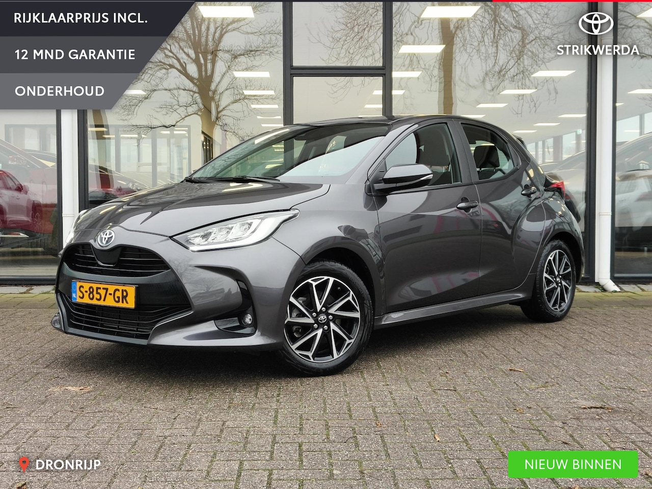 Toyota Yaris - 1.5 Hybrid Dynamic | Trekhaak | Cruise | Navi | Android auto / Apple Carplay - AutoWereld.nl