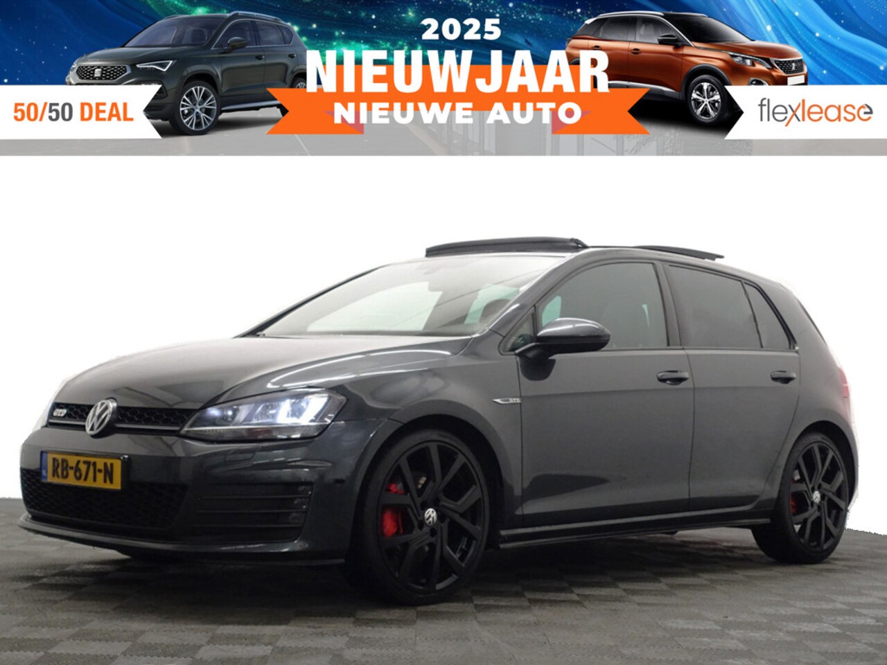 Volkswagen Golf - 2.0 TDI GTD ABT Performance 240PK Aut- Panodak, Dynamic Select, Navi pro, Xenon Led matrix - AutoWereld.nl