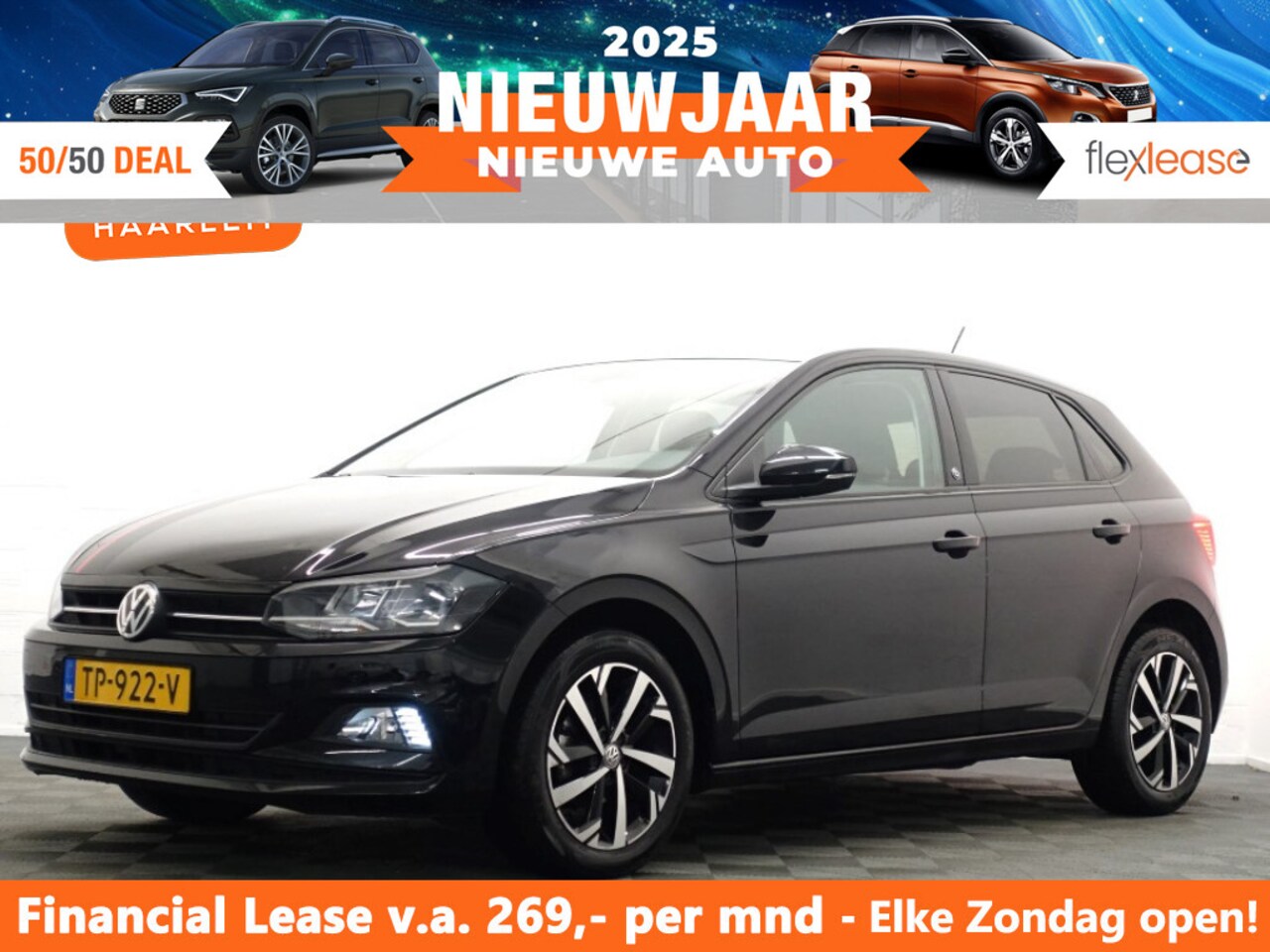 Volkswagen Polo - 1.0 TSI Beats Edition Navi, Xenon, App Connect, Hleer, Nw model! - AutoWereld.nl