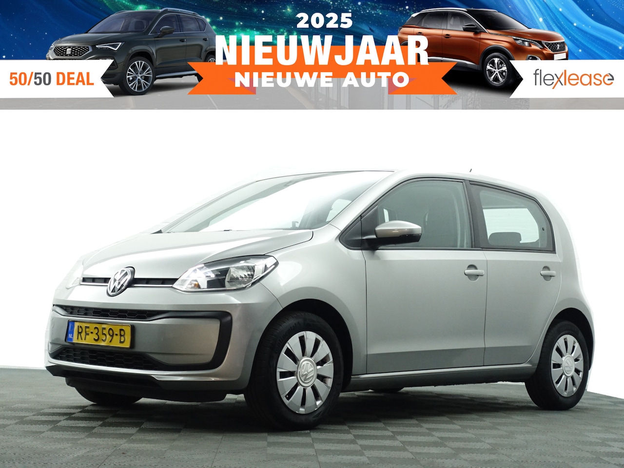 Volkswagen Up! - 1.0 BMT move up! 1.0 BMT move up! 5 Drs, Clima, Comfort Interieur, Bluetooth Audio, Led, Spiegel Pakket - AutoWereld.nl