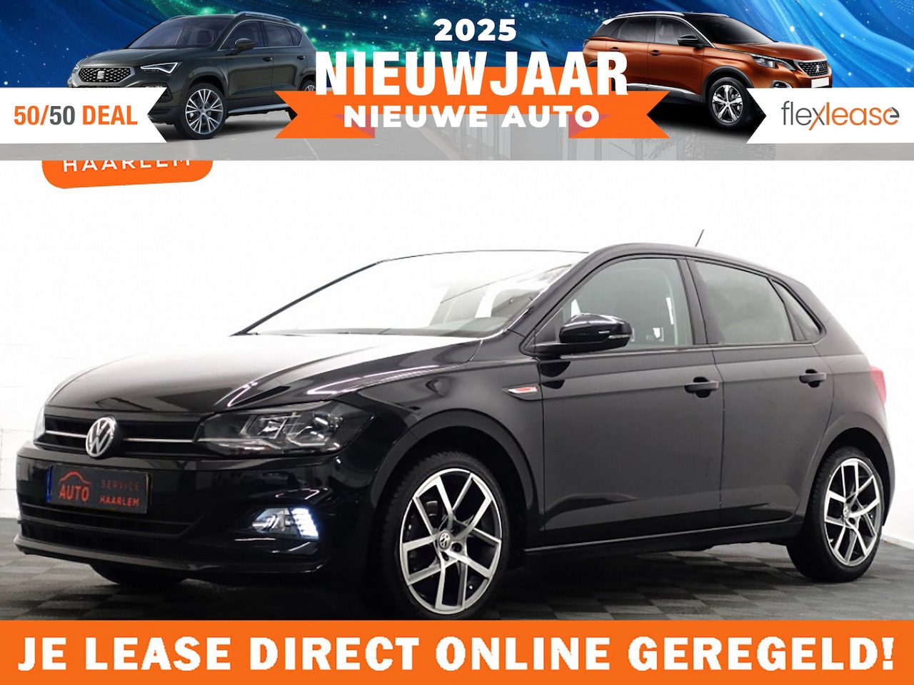 Volkswagen Polo - 1.0 TSI Highline R-Design- Navi, Add Cruise, Nw model, Slechts 69 dkm ! - AutoWereld.nl