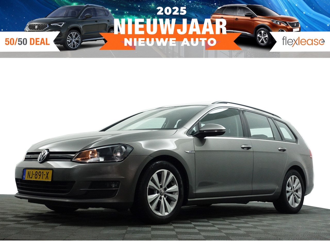 Volkswagen Golf Variant - 1.0 TSI Highline- Park Assist, Navi, Carplay, Clima, Cruise - AutoWereld.nl