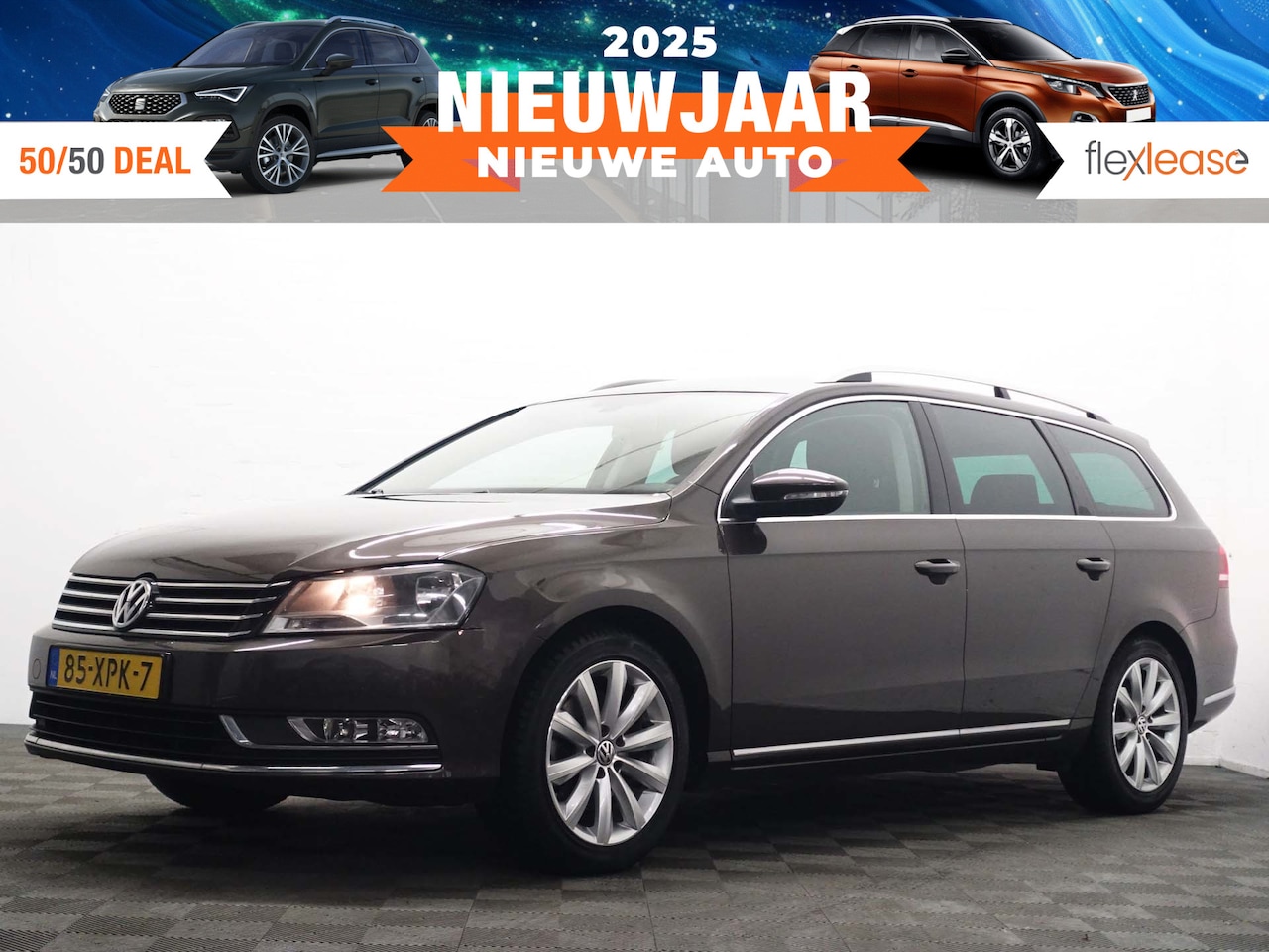 Volkswagen Passat Variant - 1.4 TSI Executive Line BlueMotion DSG7- Navi, Cruise, Mf Stuur, PDC, LMV - AutoWereld.nl