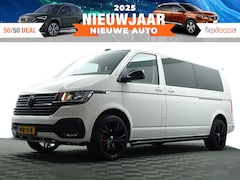 Volkswagen Transporter - 2.0 TDI Euro 6 150Pk L2 Bulli R-line+ Aut- Dubbele Cabine, 6 Pers, 2x Schuifdeur, CarPlay,