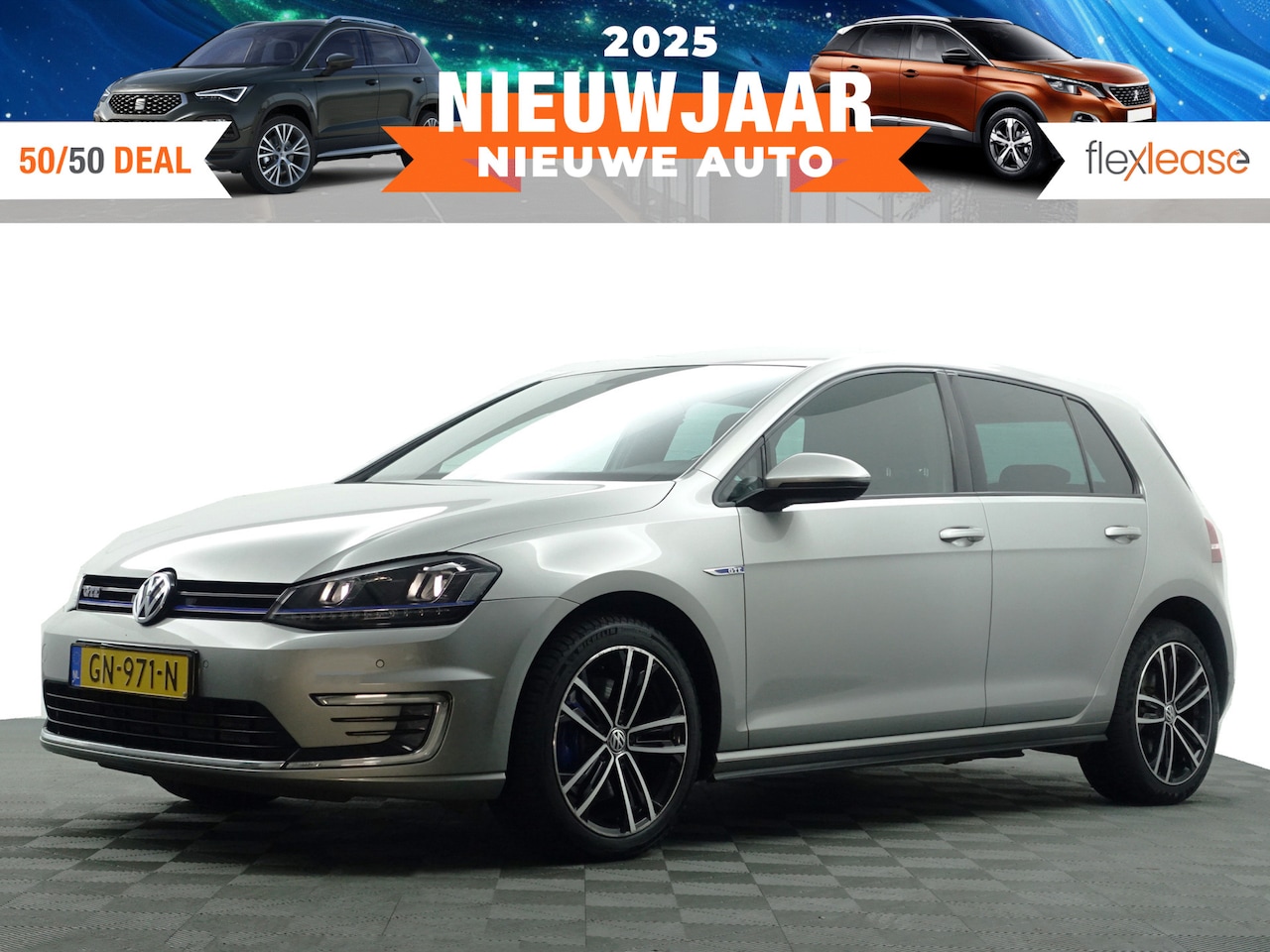 Volkswagen Golf - 1.4 TSI GTE Highline Aut- Stoelmassage, Xenon Led, Park Assist, Elek Trekhaak, Leder Inter - AutoWereld.nl