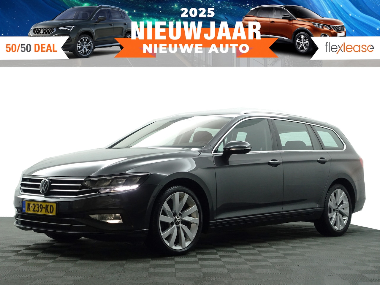 Volkswagen Passat Variant - 2.0 TDI Highline Aut- Ada Cruise, Camera, Keyless, Park Pilot, Park Assist, Ergo Comfort, - AutoWereld.nl