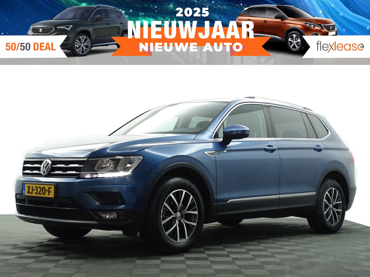 Volkswagen Tiguan Allspace - 1.4 TSI Highline Aut- 7 Pers, Carplay, Park Assist, Led, Ada Cruise, Clima - AutoWereld.nl