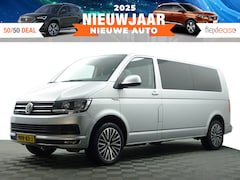 Volkswagen Transporter Caravelle - 2.0 TDI Euro 6 L2 Caravelle- Dubbele Cabine, 6 Pers, Stoelverwarming, Navi, Clima, Cruise,