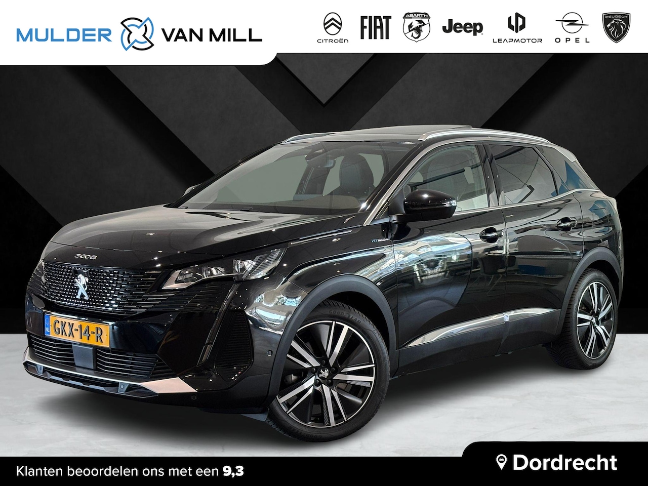 Peugeot 3008 - SUV GT Pack 1.6 PHEV HYbrid4 300pk 4x4 e-EAT8 AUTOMAAT | SCHUIF/KANTELDAK | NIGHTVISION | - AutoWereld.nl