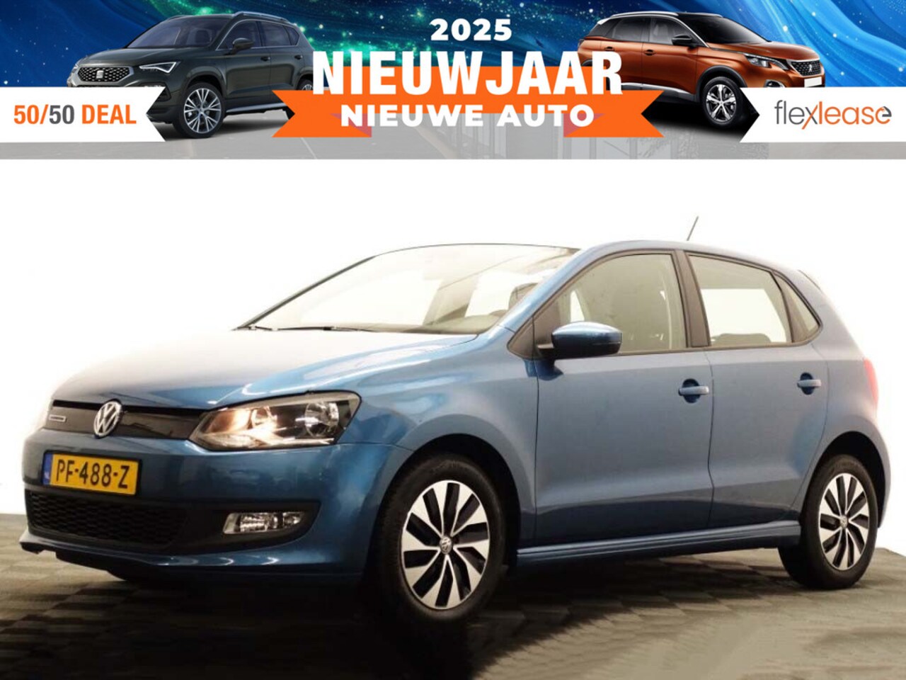 Volkswagen Polo - 1.0 TSI Highline BlueMotion Full map Navi, Cruise, PDC, ECC, LMV - AutoWereld.nl