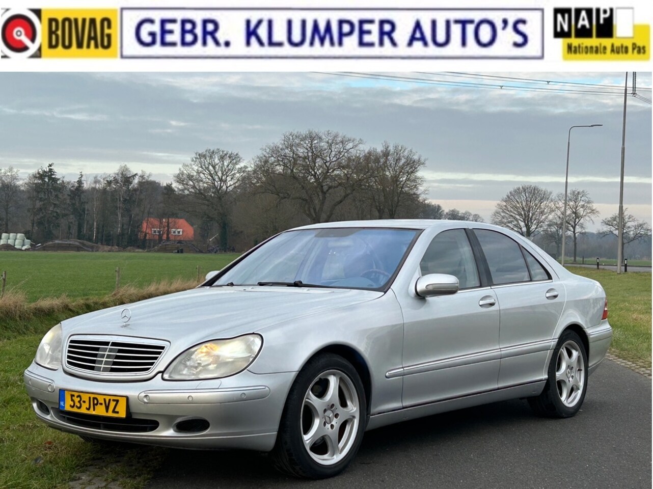 Mercedes-Benz S-klasse - 430 NL-Auto, 3e Eigenaar, Weinig km, Full option - AutoWereld.nl