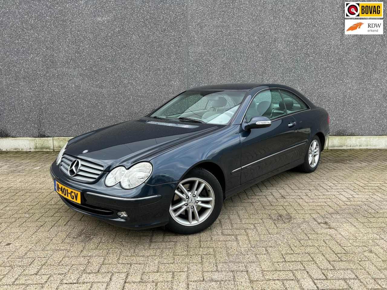 Mercedes-Benz CLK-klasse Coupé - 240 Elegance | AUTOMAAT | LEDER | AIRCO | CC | PDC | APK T/M 14-1-2026 | COMPLEET ONDERHOU - AutoWereld.nl