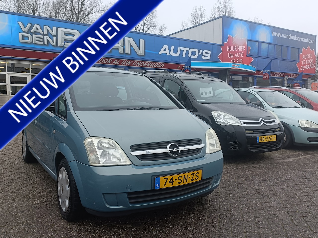 Opel Meriva - 1.6-16V Enjoy Hoogzitter Apk tot 09-12-2025 - AutoWereld.nl