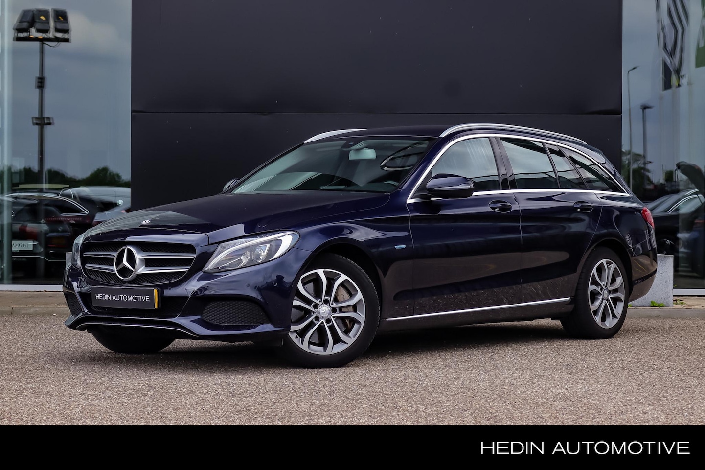 Mercedes-Benz C-klasse Estate - C 350e Automaat Lease Edition | Airmatic | Sfeerverlichting | Stoelverwarming | Parktronic - AutoWereld.nl