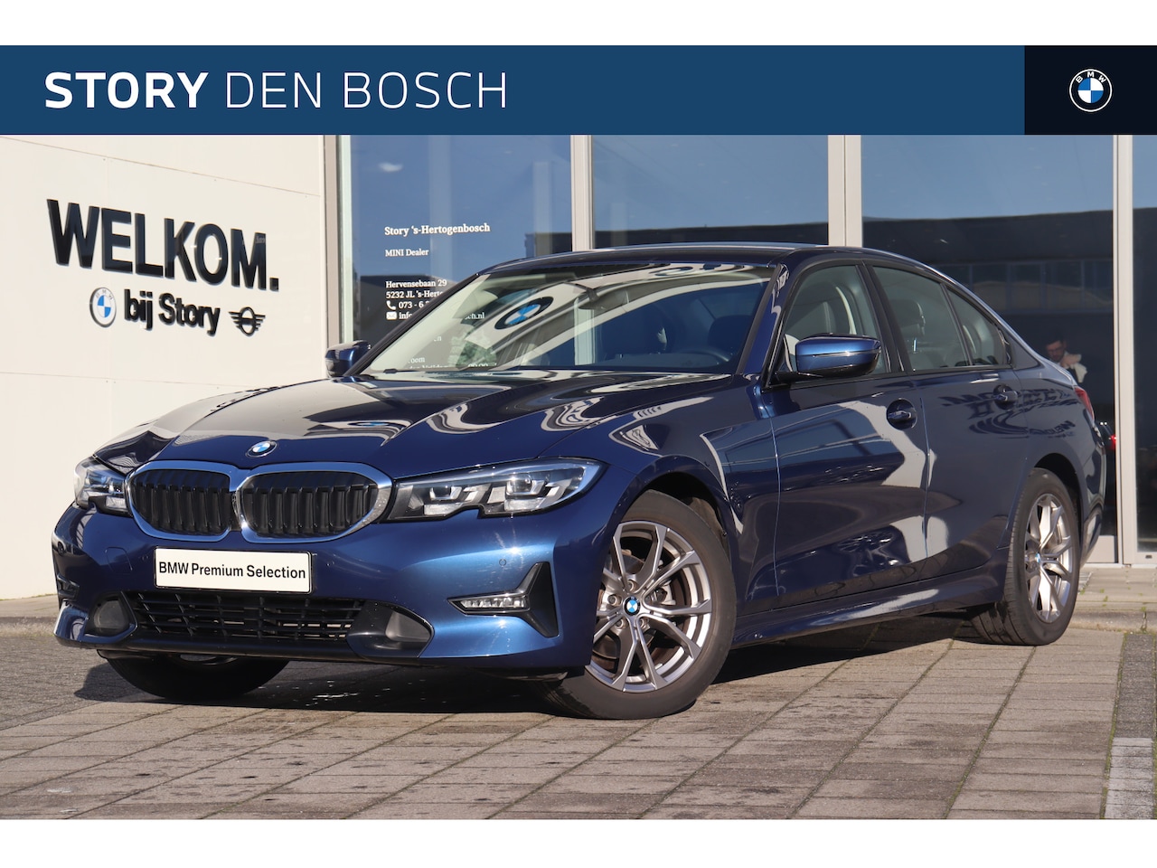 BMW 3-serie - 318i Executive Sport Line Automaat / Sportstoelen / Live Cockpit Professional / Cruise Con - AutoWereld.nl